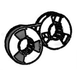 Pelikan 551184 Nylon black 25,4 mm/45 m Pack=5 for C.Itoh CI 1000/Printronix P 300