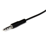 StarTech.com 1m 3.5mm Audio Cable 3.5mm Black
