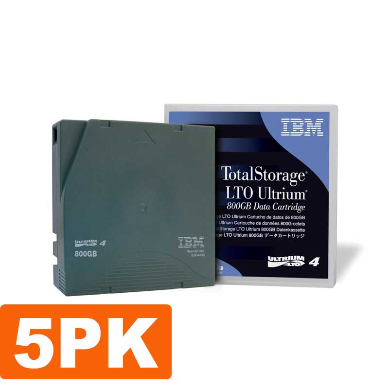 95P4436-5PK IBM LTO-4 Tape
