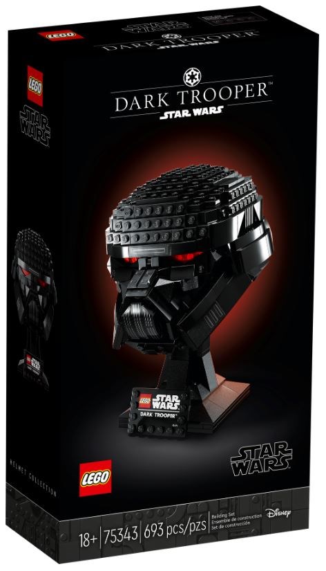 LEGO Star Wars Dark Trooper Helm (7534