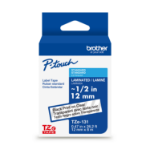 Brother TZe-131G label-making tape Black on transparent