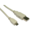 Cables Direct CDL-160BG USB cable 1.8 m USB 2.0 USB A Micro-USB B Beige
