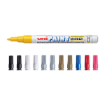 UNI-BALL Paint Marker Fine Ast Bx12