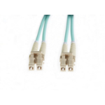 4Cabling FL.OM4LCLC1M fibre optic cable 1 m LC OM4 Aqua colour