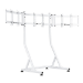 Thermaltake GEA-RMS-TMSWHT-01 monitor mount / stand 139.7 cm (55") Floor White