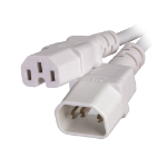 Cablenet 42-2976 power cable White 2 m IEC C14 IEC C15