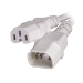 Cablenet CNL 3M C14-C15 Wh Rbr 1.0MM White IEC C14 IEC C15