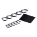 APC NetShelter Cable Management, Rings, Set of 5 small and 5 large, Black