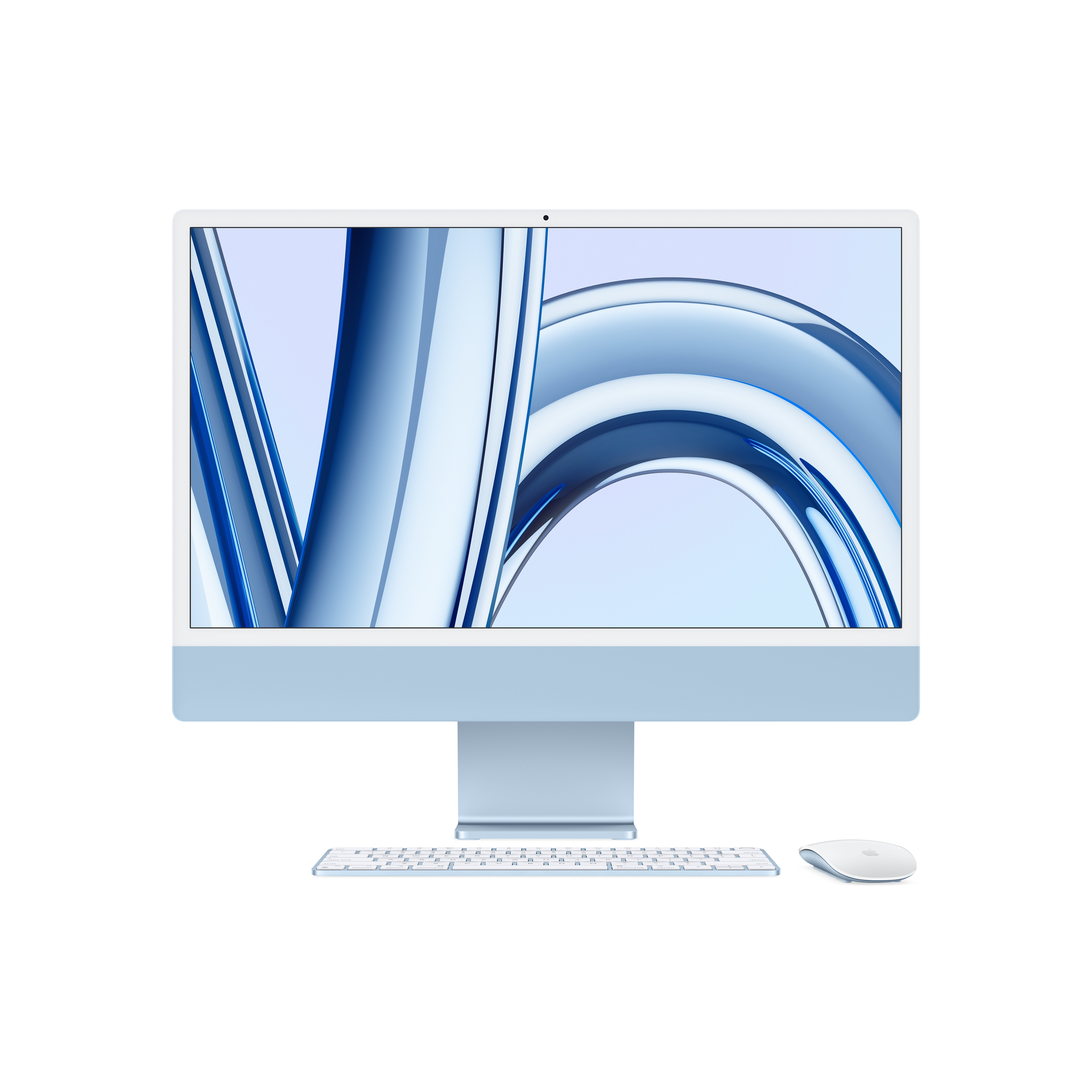 Image of Apple iMac 23.5in M3 512GB - Blue