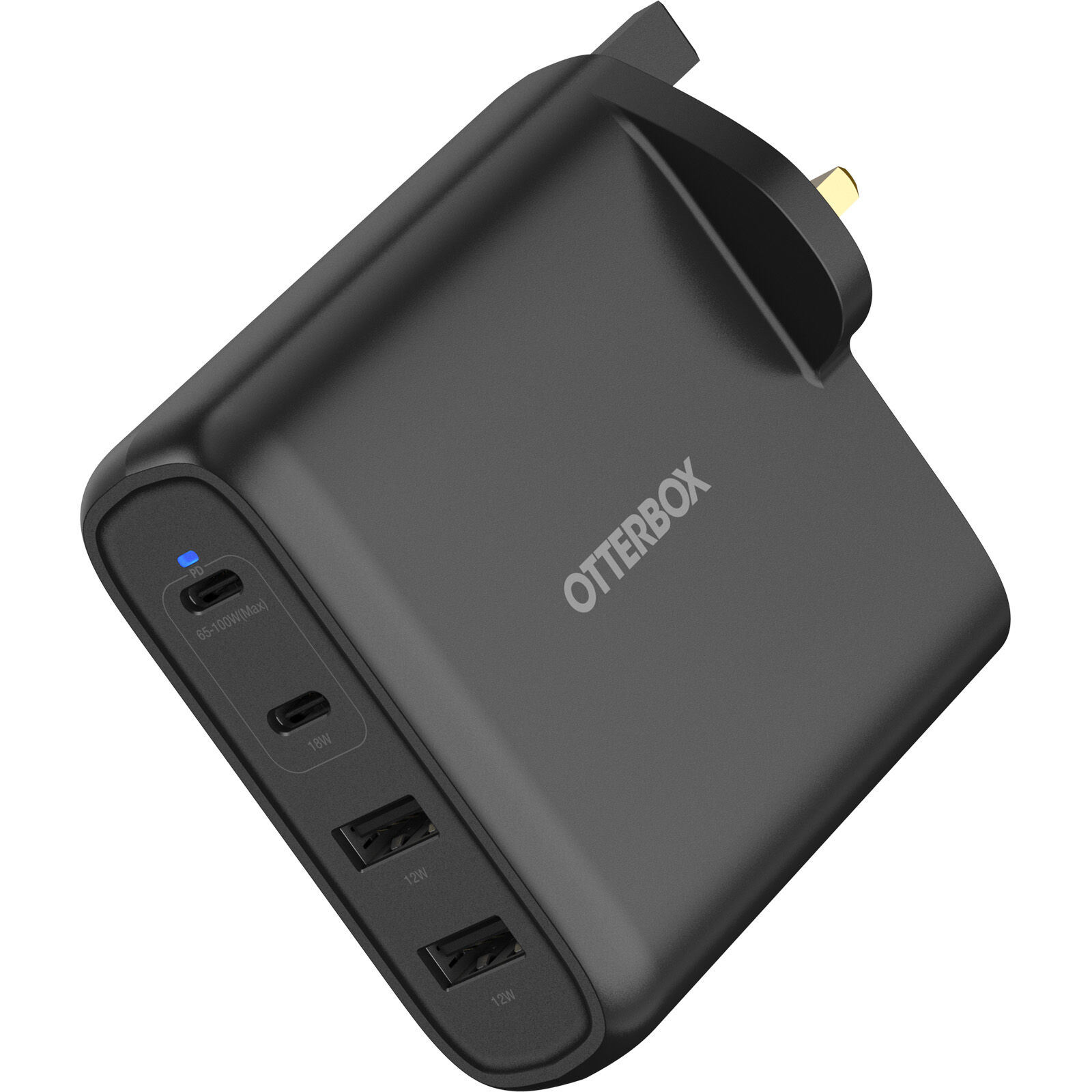 OtterBox UKWallCharger100WGaN2XUSBC+2XUSBAUSBPD