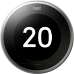 Nest Learning thermostat WLAN Steel