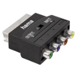 Hama 00122240 video cable adapter RCA SCART (21-pin)