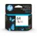 HP 64 Tri-color Original Ink Cartridge