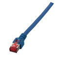 EFB Elektronik RJ45 Patch cable S/FTP, Cat.6, LSZH, 0.15m, blue
