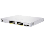 Cisco CBS350-24FP-4X-UK network switch Managed L2/L3 Gigabit Ethernet (10/100/1000) Silver