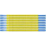 Brady SCNG-07-S cable marker Black, Yellow Nylon 300 pc(s)