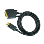 Siig CB-DP1A11-S2 video cable adapter 124.4" (3.16 m) DisplayPort DVI-D Black