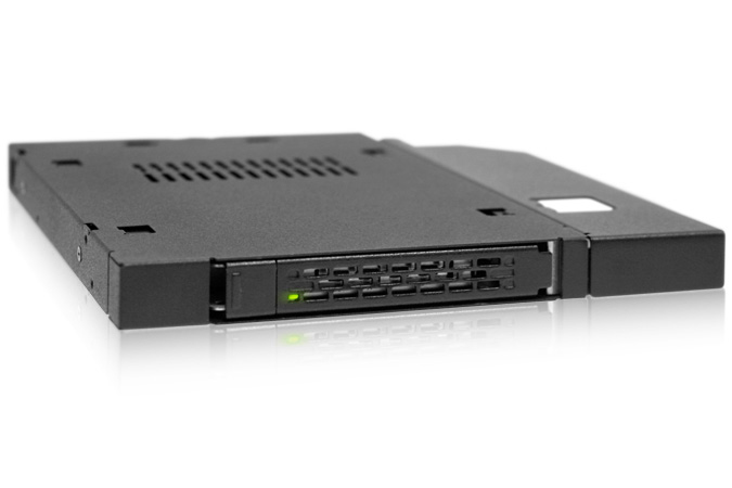 Image of Icy Dock MB411SPO-B drive bay panel Black