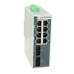 Perle IDS-710-C2MD2 Managed Gigabit Ethernet (10/100/1000) White, Black