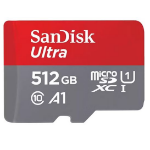 SANDISK 512GB Ultra MicroSDXC UHS-I Memory Card - 150MB/s -Capacity: 512GB - Compatibility: Compatible with microSDHC and microSDXC (SDSQUAC-512G-GN6)