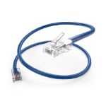 UNC PC5E-75F-BLU networking cable Blue 900" (22.9 m) Cat6