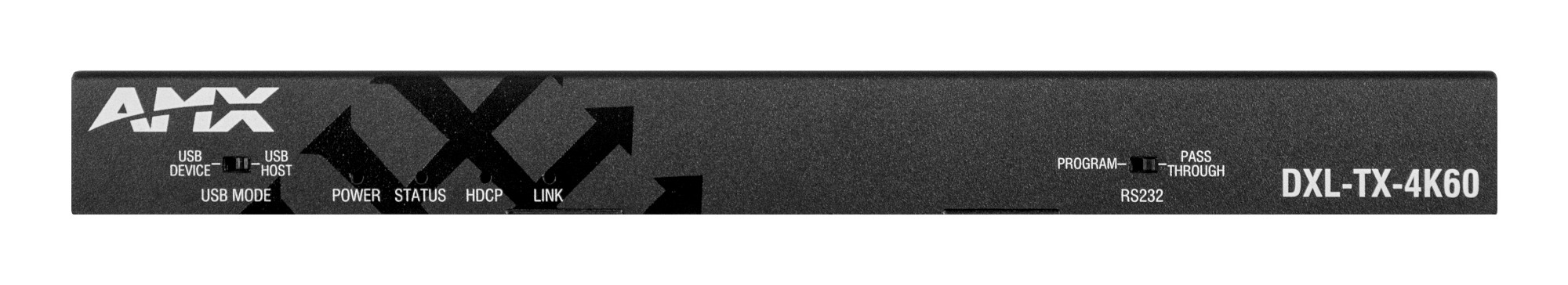 AMX DXL-TX-4K60 AV transmitter Black