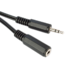 Videk 3.5mm Stereo Jack Plug to Socket Cable 2m -