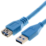 Helos 014685 USB-kabel 1,8 m USB 3.2 Gen 1 (3.1 Gen 1) USB A Blauw