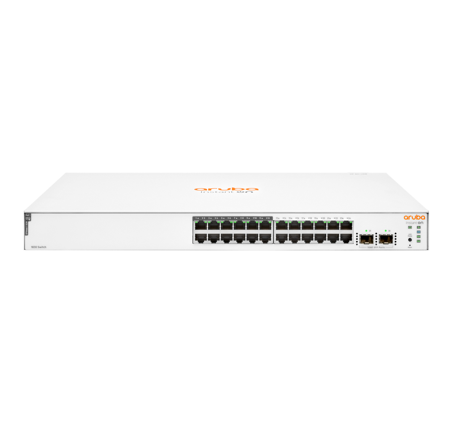 Image of Aruba Instant On 1830 24G 12p Class4 PoE 2SFP 195W Managed L2...