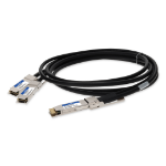 AddOn Networks Juniper Networks QDD-2X200G-2P5M Compatible TAA Compliant 200GBase-CU QSFPDD to 2x QSFP28 Direct Attach Breakout Cable (Passive Twinax, 2.5m)