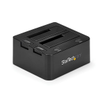 StarTech.com SDOCK2U33 storage drive docking station USB 3.2 Gen 1 (3.1 Gen 1) Type-B Black