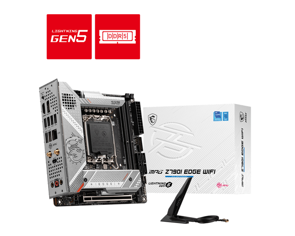 Image of MSI MPG Z790I EDGE WIFI motherboard Intel Z790 LGA 1700 mini ITX