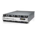 Kensington Thecus N16000PRO 16TB (with 7200rpm SAS HDDs) 16 Bay NAS; Intel Xeon E3-1275 ( 3.4GHz Quad Core); 8GB DDR3 SDRAM; 3 x 1GbE (upgradeable to 10GbE); SATA III and SAS 6G; High Availability (HA); iSCSI; HDMI output; USB 3.0; remote replication (Rsy