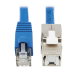 Tripp Lite N237A-F18N-WHSH networking cable Blue 18" (0.457 m) Cat6a F/UTP (FTP)