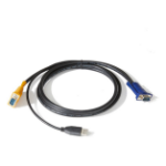 4Cabling 006.008.7030 KVM cable Black 1.8 m