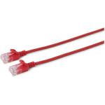 Microconnect V-UTP6A03R-SLIM networking cable Red 3 m Cat6a U/UTP (UTP)