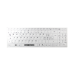 Man & Machine Its Cool Flat keyboard Universal USB QWERTZ German White