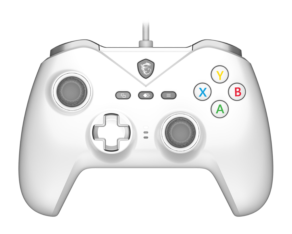 MSI FORCE GC200 WHITE Gaming Controller USB Gamepad Analogue / Digital