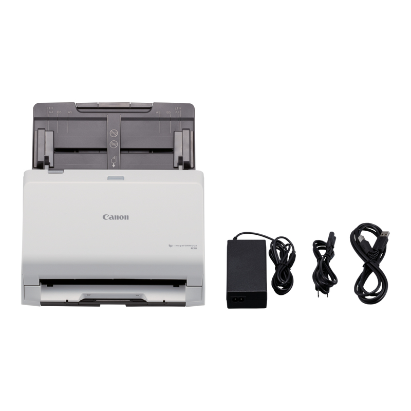 Canon imageFORMULA R30 Driverless Desktop Document Scanner