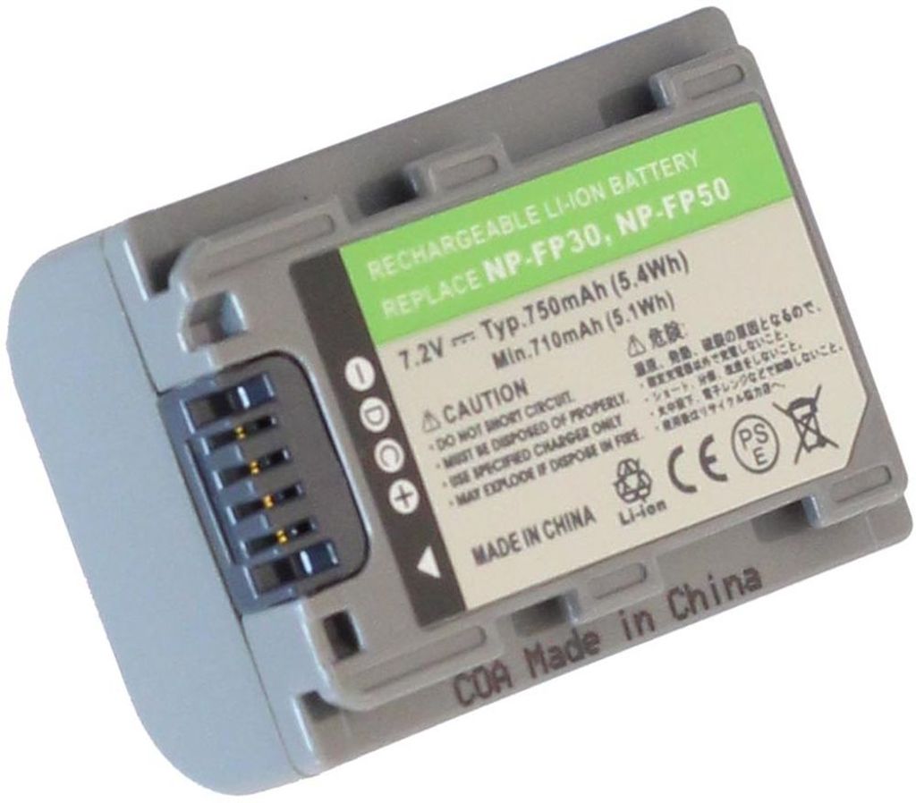 EU Product - Battery for NP-FP50 replacement battery thumbnail
