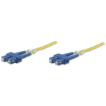 Intellinet 470643 InfiniBand/fibre optic cable 393.7" (10 m) SC OS2 Yellow