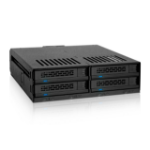 Icy Dock MB324SP-1B storage drive enclosure HDD/SSD enclosure Black 2.5"