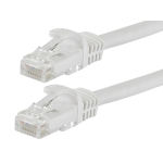 Monoprice 100ft. Cat6 UTP networking cable White 1200" (30.5 m) U/UTP (UTP)