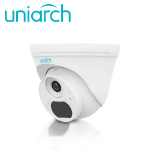 UNIARCH Cámara IP Turret Uniarch (IPC-T134-AF28-ECO) 4MP / Lente Fijo 2.8 mm / Micrófono Integrado / IR 30M / ONVIF / Ultra265 / PoE -