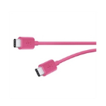 Belkin 6ft, 2xUSB2.0-C USB cable 1.8 m USB C Male Pink