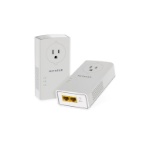 Netgear PLP2000-100FRS PowerLine network adapter 2000 Mbit/s Ethernet LAN White 2 pc(s)