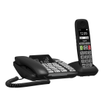 Gigaset DL780 Plus Analog/DECT telephone Caller ID Black