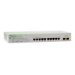 Allied Telesis AT-GS950/10PS-50 hanterad Gigabit Ethernet (10/100/1000) Strömförsörjning via Ethernet (PoE) stöd Grå
