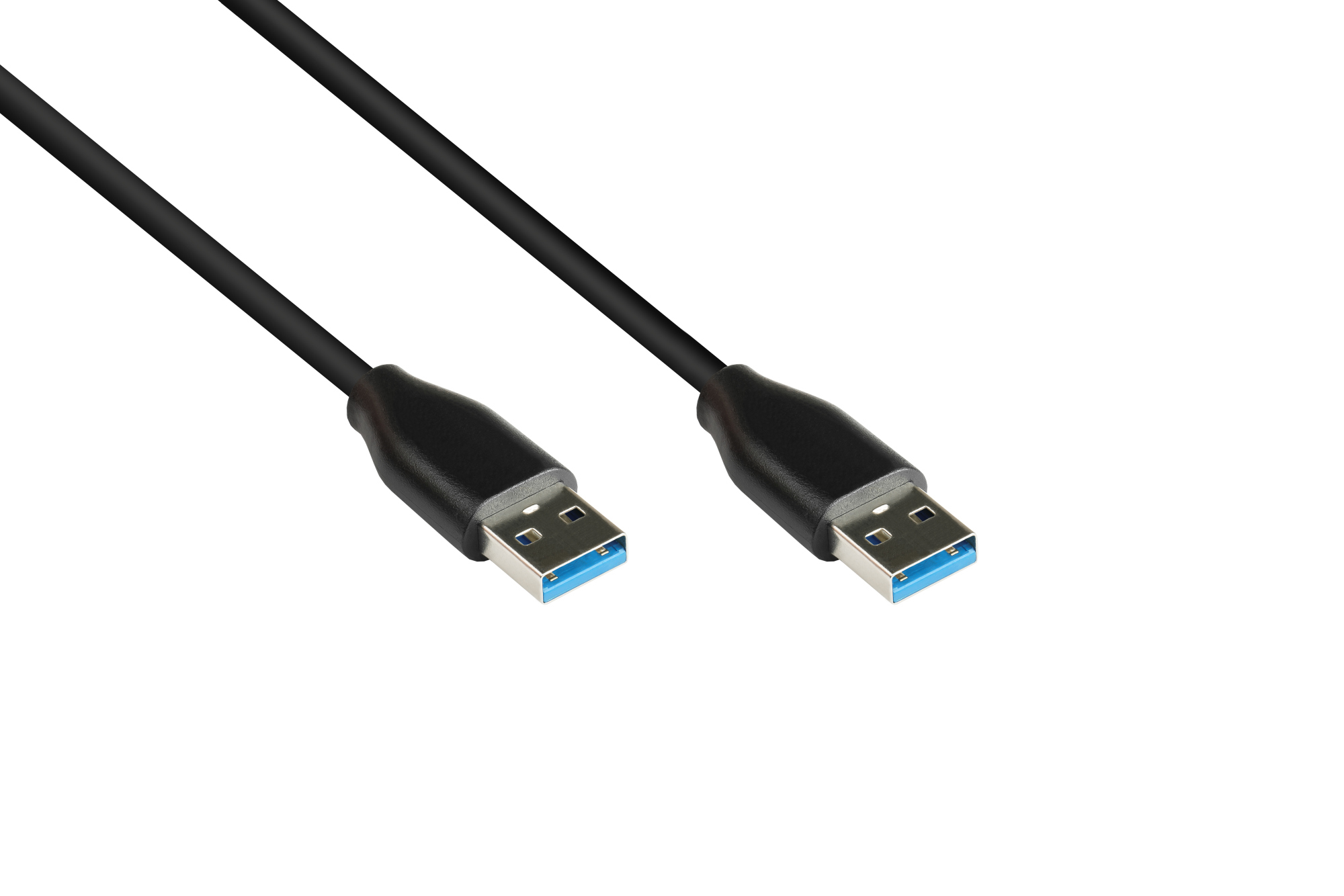 Alcasa 2831-AA005S USB cable USB 3.2 Gen 2 (3.1 Gen 2) 0.5 m USB A Black