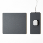 POUT Splitted mouse pad with high-speed charging HANDS 3 SPLIT dust gray